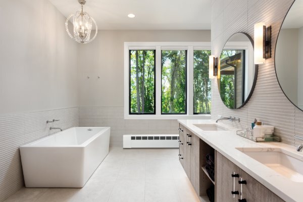 Bathroom with RevitalLine replacement cover